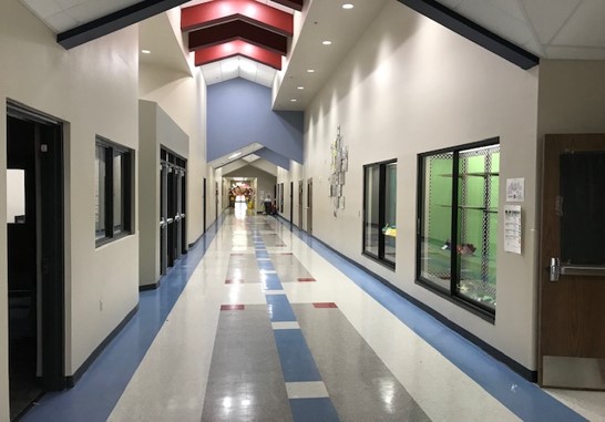 Main hallway 